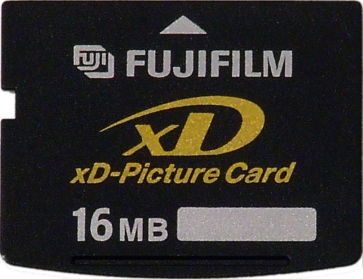 Olympus / Fuji XD picture cards 16MB/32MB/64MB/128MB/256MB/512MB/M1GB/M+2GB