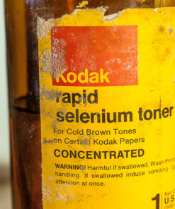 Kodak used bottle of Ply-toner and Selenium Toner Cat 146 4486 & Cat 155 8519