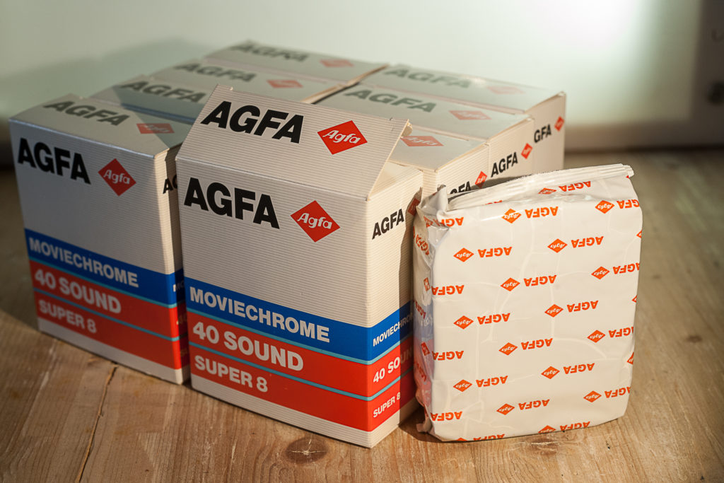 AGFA Moviechrom 40 super 8-vacío/vacío embalaje original 