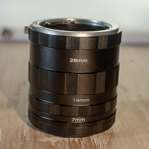 Macro extension tubes voor Nikon F-mount AI camera's