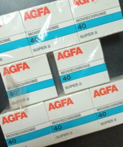 Agfa Moviechrome 40 sound super 8 film (8x) New old stock