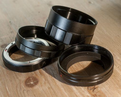Macro extension tubes voor Nikon F-mount AI camera's