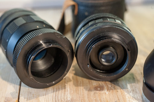 Set lenses For exakta mount, 35mm/135mm/extension tubes/ 2x convertor