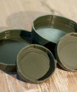 Army green / Army grey binocular lenscaps set