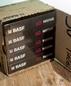 BASF - HI8 ME 60 minutes videotape 5 pack