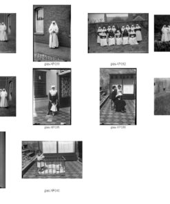 Collection of family images from the 1930s Glass negatives
