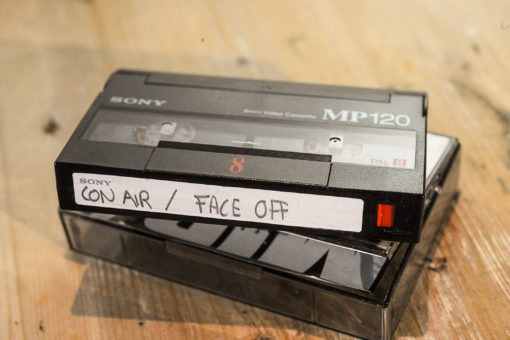 8mm Video tape with holywood film | Face Off | Conair : Nicolas Cage