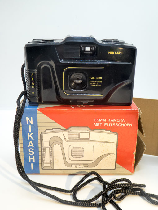 Nikashi focus free viewfinder camera-Black