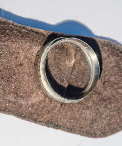 30mm clamp on clear filter in felt pouch
