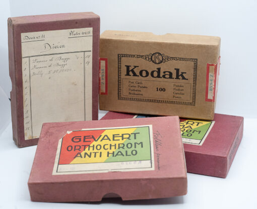 Kodak / Gevaert orthichrom anti halo boxes