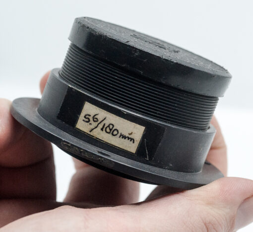 Unbranded barrel lens with flange 180mm F5.6