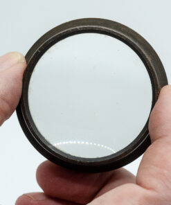 Brass Lens(element) + flange 55mm x 25mm