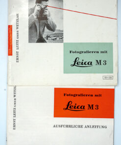 Manual Leica M3 (geman /deutsch) Ausführliche Anleitung Leica Leitz M3 