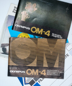 Olympus OM4 manual / leaflets