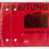 Leica leitz Anleitung Leicaflex SL2 / manual in german