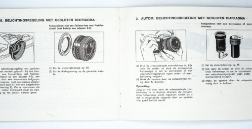Manual Fujica AX-1 gebruiksaanwijzing