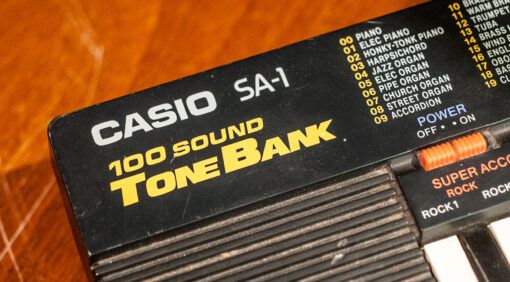 Casio SA-1 100 sound ToneBank