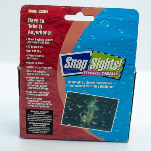 Snap Sights - reusable camera / Scubacamera / underwater camera / waterproof 8mtr