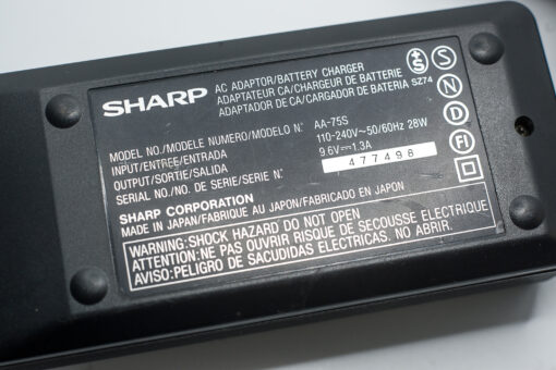 Sharp AC adaptor / battery charger AA-75S