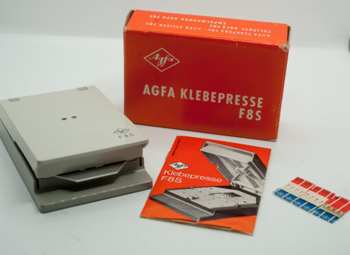 Agfa Klebepresse F8S type 5256- Filmsplitter / film cutter / 8m