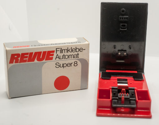 Revue Filmklebe-automat - Super8- Filmsplitter / Splicer / film cutter / 8m