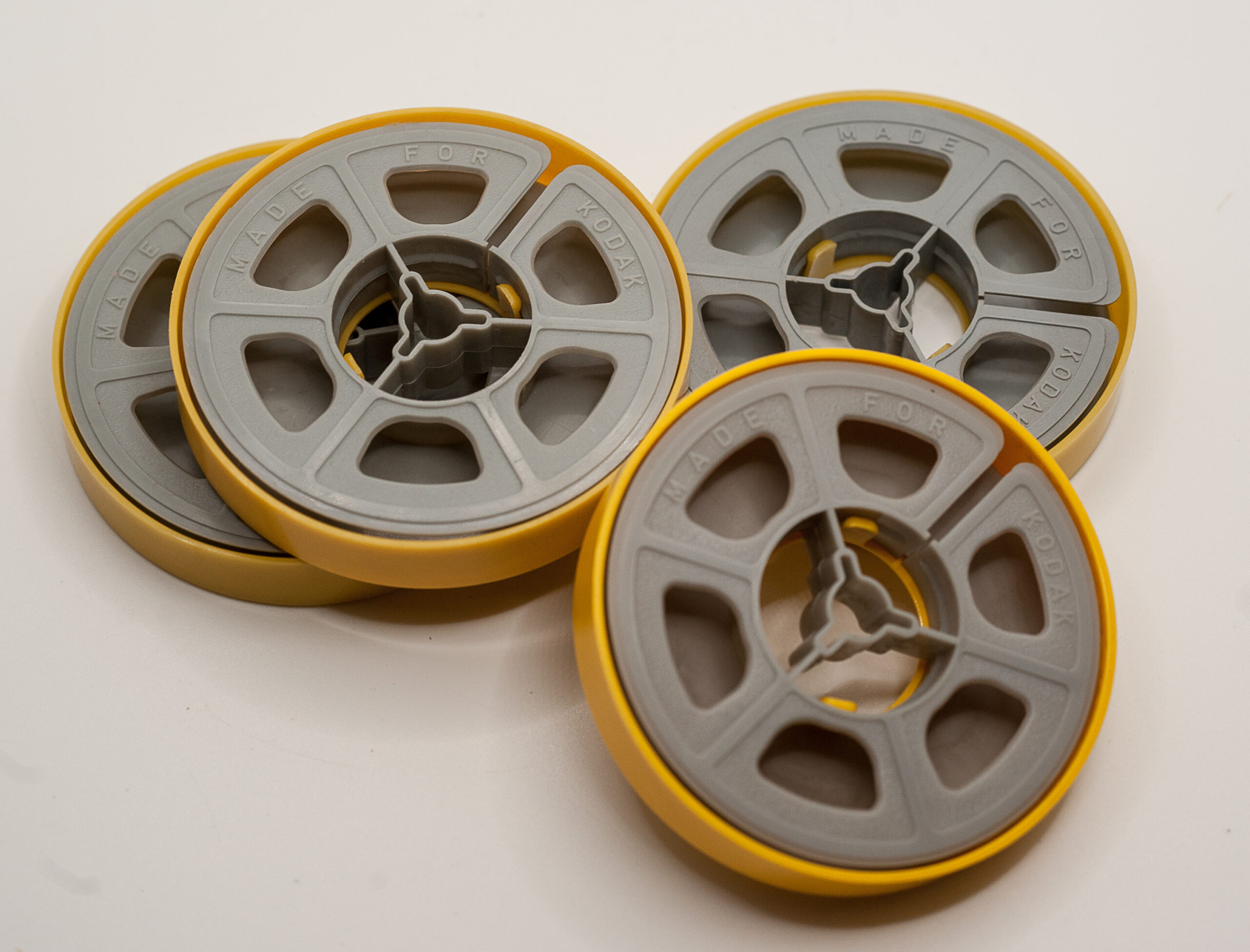 Kodak 8mm film spools 72mm / 7cm - Vintagelens