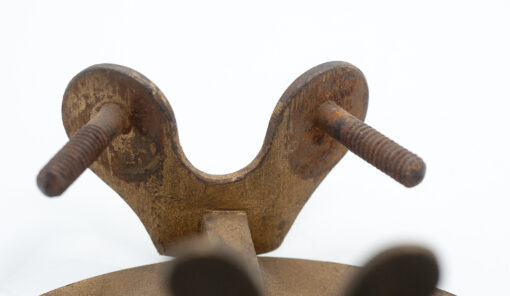 Antique / vintage Brass Tripod head for wooden legs | 1900s-1920s