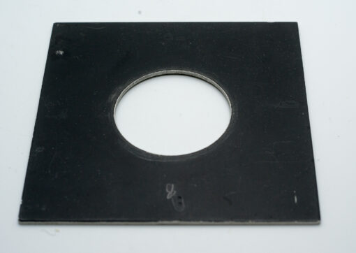 Metal lensboard 12x12cm Hole is 52mm