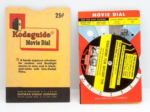 Kodak Kodaguide Movie Dail | lightmeter | reference Dail