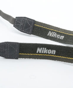 Nikon camera strap grey
