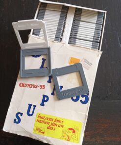 Olympus 35 slide mounts / slide frames in original box