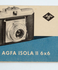 Agfa Isola II 6x6 manual / Mode d'emploi / Gebruiks aanwijzing (French / Dutch / FR / NL)