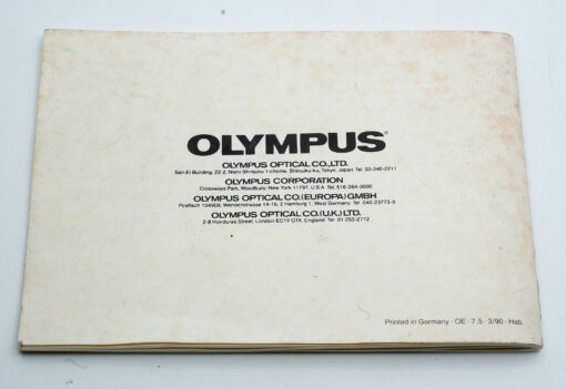 Olympus AZ-300 manual / gebruiksaanwijzing (Dutch / NL)
