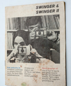 Polaroid Swinger & Swinger II Manual (Dutch / Spanish /Swedish)