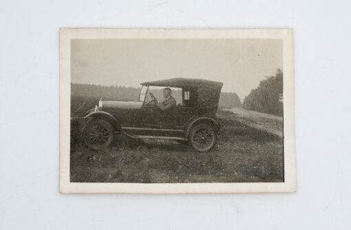 Lot of 3 black and white photos with vehicle 1910s 1920s