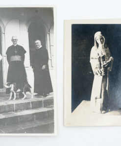 A small collection of 31 religious images from around the 1920s in Black and white