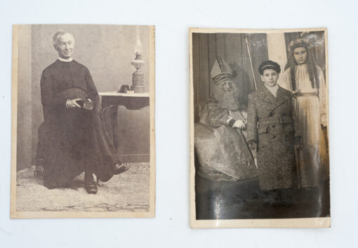 A small collection of 31 religious images from around the 1920s in Black and white