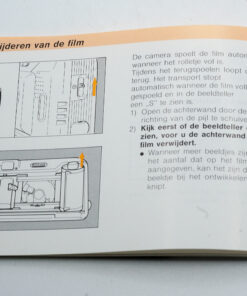 Canon Prima 5/5date manual / gebruiksaanwijzing (NL)