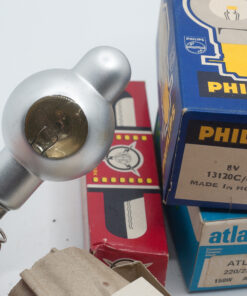 Lot of lamps in original boxes for projectors from the 1960s 1970s