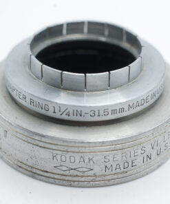 Kodak series VI lens hood / Adapterring 1 1/4" - 31.5mm