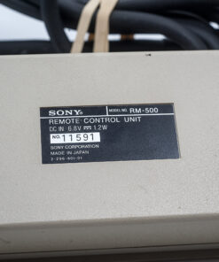 Sony RM-500 / Remote control unit
