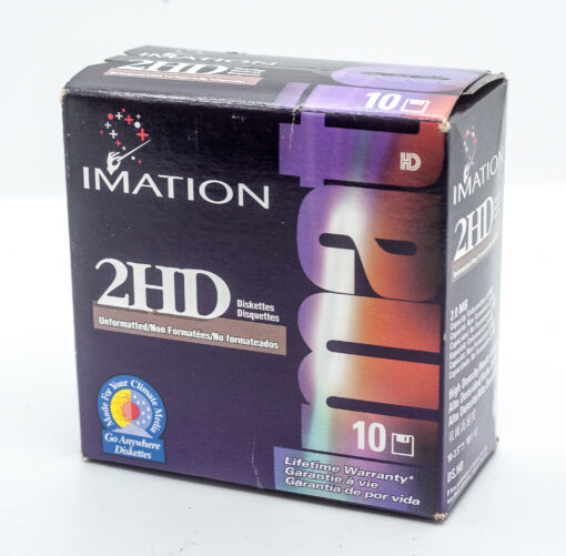Imation 2HD 3,5" floppy disks | Diskettes | New old Stock