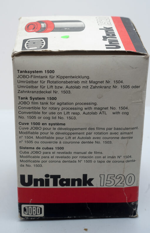 Jobo 1520 tank for 35mm/120film/220film/110/126 - tanksystem 1500