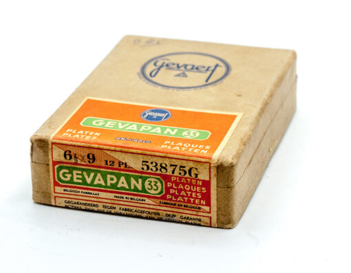 Gevaert - Gevapan 33 Anti halo plates - 6,5x9cm - New in Box