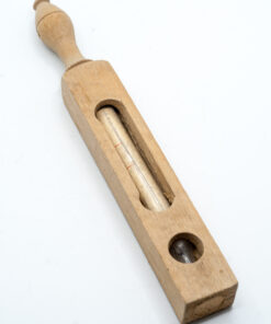 Thermometer in wooden casing