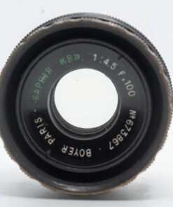 Boyer Paris Saphir F4.5 100mm - large format lens