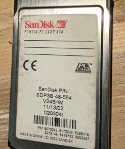 Digital camera memory SanDisk Pc-Card/ Viking interworks / PCMCIA card 48MB