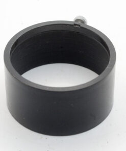 Black Clamp lens shade / sunshade for lens diameter 66mm