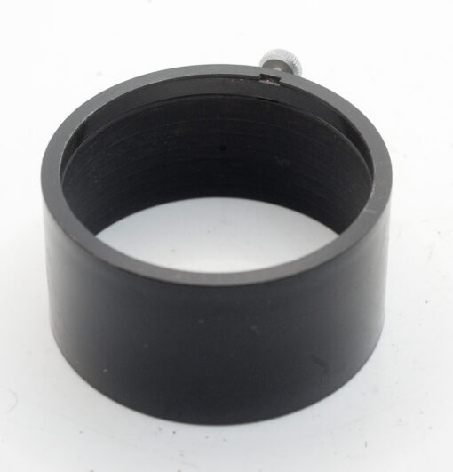 Black Clamp lens shade / sunshade for lens diameter 66mm