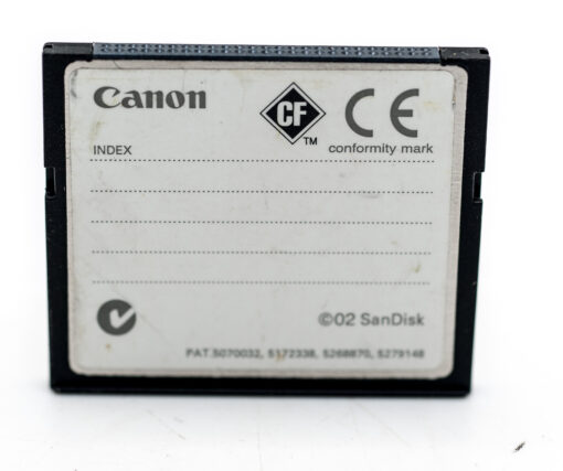 Canon Compact Flash 8/16/32MB (FC8M/FC16M/FC32M/FC32MH)